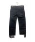 R13 (アールサーティン) L'Appartement取扱い (アパルトモントリアツカイ) Boy Straight-Leg Crop Jeans ブラック サイズ:63.5㎝（W25）：5000円