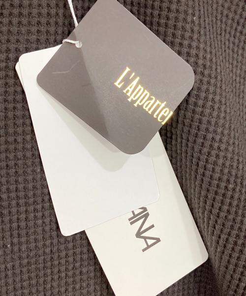 L'appartement（アパルトモン）L'Appartement (アパルトモン) Americana (アメリカーナ) S/S THERMAL P/O ブラウン サイズ:FREE 未使用品の古着・服飾アイテム