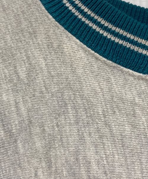 Champion（チャンピオン）Champion (チャンピオン) リバースウィーブスウェット グレー×ブルー サイズ:XLの古着・服飾アイテム