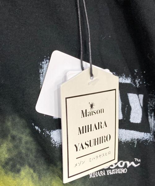 Maison MIHARA YASUHIRO（メゾン ミハラ ヤスヒロ）Maison MIHARA YASUHIRO (メゾン ミハラ ヤスヒロ) Printed Tee 5 ブラック サイズ:44の古着・服飾アイテム