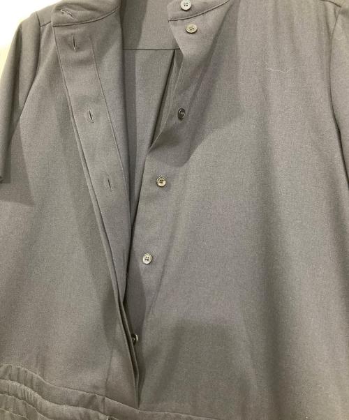 JIL SANDER NAVY（ジルサンダー ネイビー）JIL SANDER NAVY (ジルサンダー ネイビー) ウエストドローコード半袖ワンピース ネイビー サイズ:38の古着・服飾アイテム