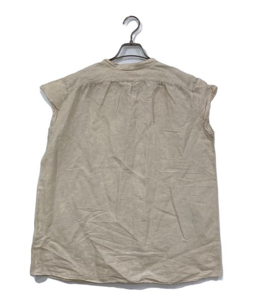 gardens of paradise（ガーデンズオブパラダイス）gardens of paradise (ガーデンズオブパラダイス) ノースリーブブラウス アイボリーの古着・服飾アイテム