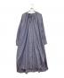 machatt（マチャット）の古着「ストライプシャツワンピース」｜ブルー