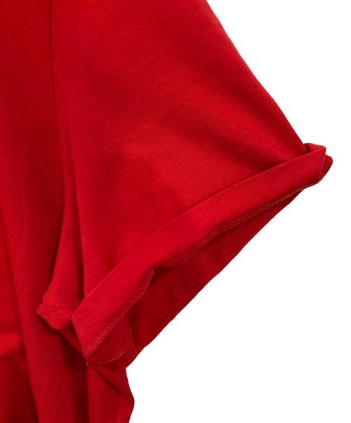 MSGM（エムエスジーエム）MSGM (エムエスジーエム) プリントカットソー レッド サイズ:Sの古着・服飾アイテム