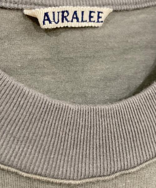 AURALEE（オーラリー）AURALEE (オーラリー) HEAVY WEIGHT TEE グレー サイズ:4の古着・服飾アイテム