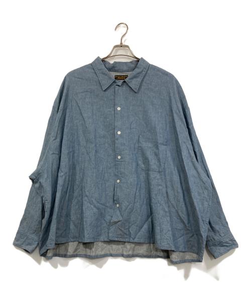 J.S HOMESTEAD（ジャーナルスタンダード ホームステッド）J.S HOMESTEAD (ジャーナルスタンダード ホームステッド) メンアサシャツ ブルー サイズ:FREEの古着・服飾アイテム