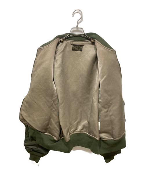 STAMMBAUM（シュタンバウム）STAMMBAUM (シュタンバウム) L'Appartement別注 (アパルトモンベッチュウ) L2-Bショートブルゾン グリーン サイズ:Mの古着・服飾アイテム