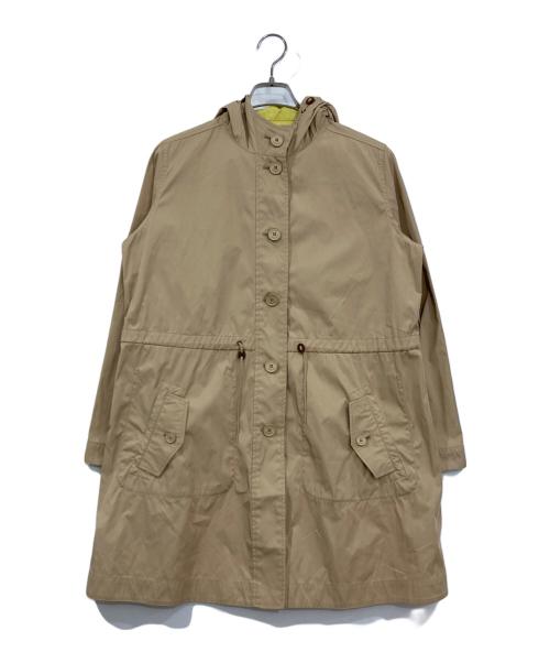 LACOSTE（ラコステ）LACOSTE (ラコステ) リバーシブルモッズコート ベージュ×イエロー サイズ:40の古着・服飾アイテム