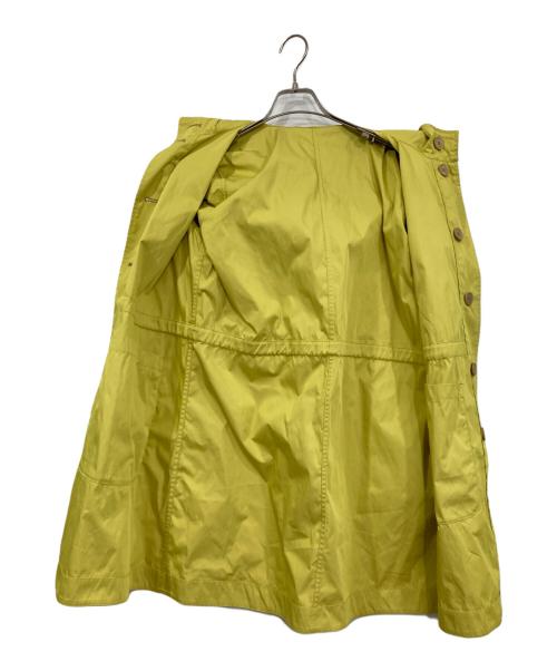 LACOSTE（ラコステ）LACOSTE (ラコステ) リバーシブルモッズコート ベージュ×イエロー サイズ:40の古着・服飾アイテム