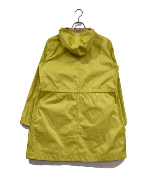 LACOSTE（ラコステ）LACOSTE (ラコステ) リバーシブルモッズコート ベージュ×イエロー サイズ:40の古着・服飾アイテム