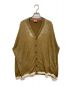 DIESEL（ディーゼル）の古着「K-LAREMCE CARDIGAN / Vネックカーディガン」｜ブラウン