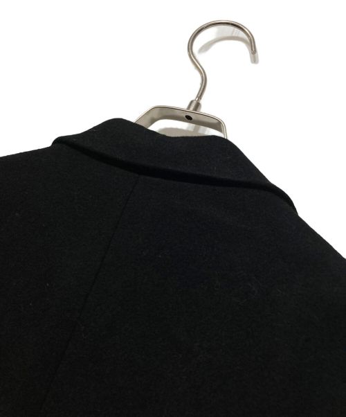 BEAUTY&YOUTH（ビューティーアンドユース）BEAUTY&YOUTH (ビューティーアンドユース) ソリッド メルトン チェスターコート ブラック サイズ:Lの古着・服飾アイテム
