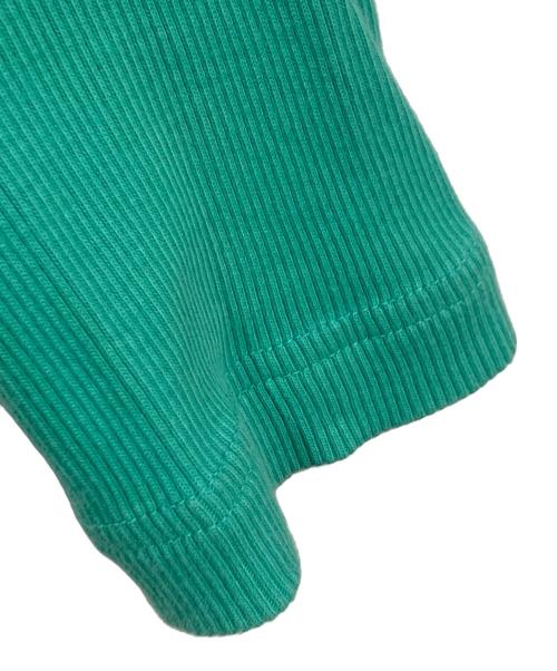 BURBERRY BLACK LABEL（バーバリーブラックレーベル）BURBERRY BLACK LABEL (バーバリーブラックレーベル) ヘンリーネックカットソー グリーン サイズ:2の古着・服飾アイテム