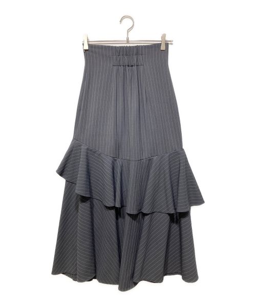 rienda（リエンダ）rienda (リエンダ) フリルスリットH/WSSPT グレー サイズ:Ⅿの古着・服飾アイテム