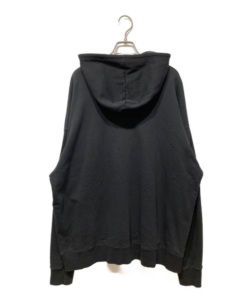 ADRER（アドラー）ADRER (アドラー) 刺繍パーカー ブラック サイズ:Ⅿの古着・服飾アイテム