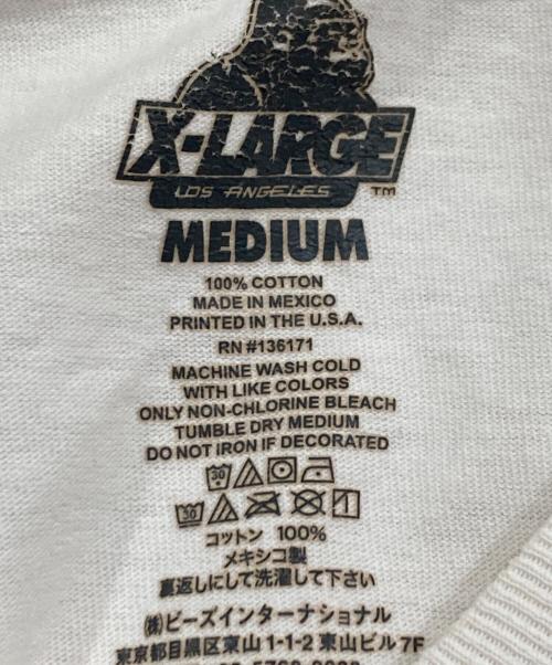 X-LARGE（エクストララージ）X-LARGE (エクストララージ) ストリートファイター (ストリートファイター) ロングスリーブカットソー ホワイト サイズ:Ⅿの古着・服飾アイテム