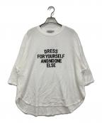 Americana×L'Appartement別注アメリカーナ×アパルトモンベッチュウ）の古着「Football T-sh」｜ホワイト