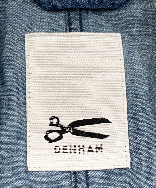 Denham（デンハム）Denham (デンハム) MAO JACKET ブルー サイズ:SIZE Mの古着・服飾アイテム