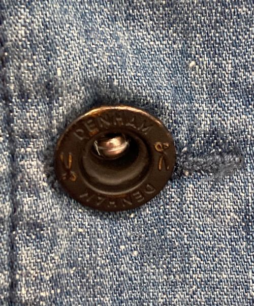 Denham（デンハム）Denham (デンハム) MAO JACKET ブルー サイズ:SIZE Mの古着・服飾アイテム