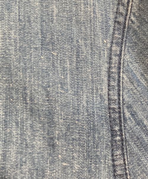 Denham（デンハム）Denham (デンハム) MAO JACKET ブルー サイズ:SIZE Mの古着・服飾アイテム