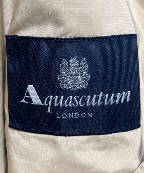 Aquascutum（アクアスキュータム）Aquascutum (アクアスキュータム) ナイロンコート ブラウン サイズ:8の古着・服飾アイテム