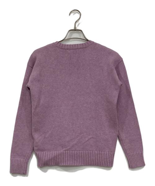 LAUREN RALPH LAUREN（ローレンラルフローレン）LAUREN RALPH LAUREN (ローレンラルフローレン) ニット パープル サイズ:XSの古着・服飾アイテム