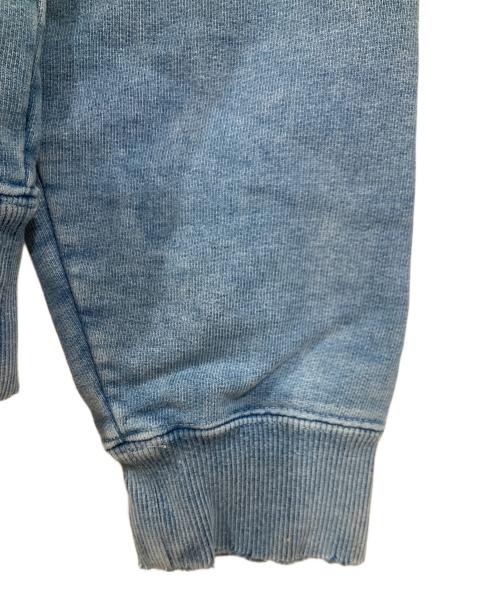 J.S HOMESTEAD（ジャーナルスタンダード ホームステッド）J.S HOMESTEAD (ジャーナルスタンダード ホームステッド) パシフィックウラケダメージクルーネックスウェット ブルー サイズ:Ⅿの古着・服飾アイテム