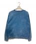 J.S HOMESTEAD (ジャーナルスタンダード ホームステッド) パシフィックウラケダメージクルーネックスウェット ブルー サイズ:Ⅿ：7000円