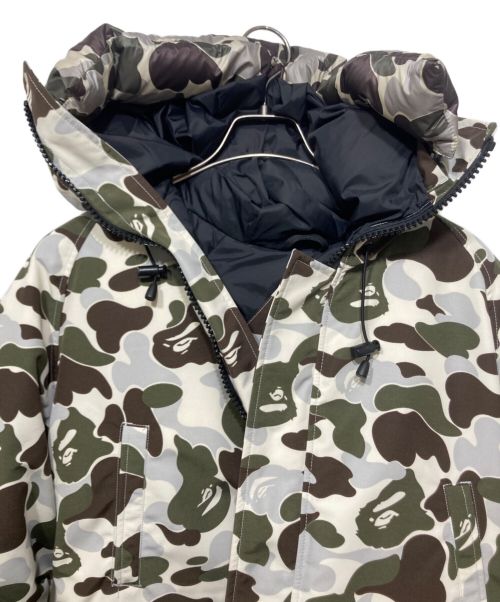 CANADA GOOSE（カナダグース）CANADA GOOSE (カナダグース) A BATHING APE (アベイシングエイプ) CHILLIWACK BOMBER ベージュ サイズ:SIZE Mの古着・服飾アイテム