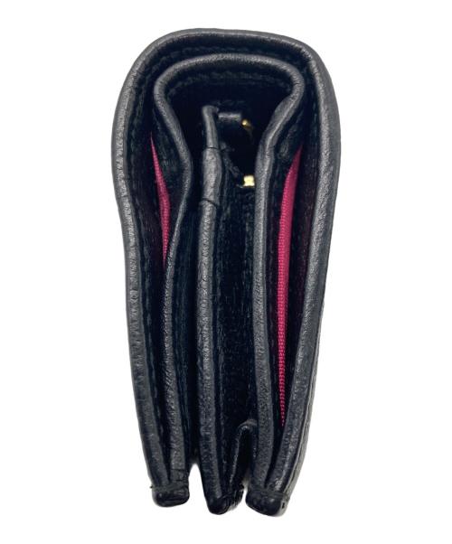 GUCCI（グッチ）GUCCI (グッチ) 2つ折り財布 ブラックの古着・服飾アイテム