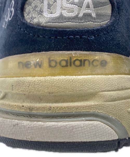 NEW BALANCE（ニューバランス）NEW BALANCE (ニューバランス) 993 ネイビー サイズ:61/2の古着・服飾アイテム