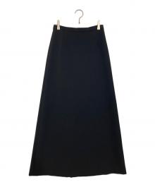 CITYSHOP（シティショップ）の古着「DOUBLE CROSS スカート」｜ブラック