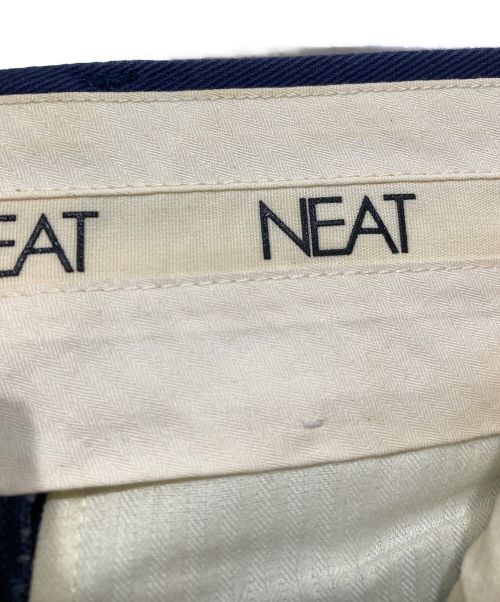 NEAT（ニート）NEAT (ニート) L'ECHOPPE (レショップ) スラックス / /USA TROUSERS ブルー サイズ:30の古着・服飾アイテム