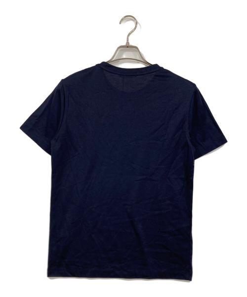 BLACK LABEL CRESTBRIDGE（ブラックレーベル クレストブリッジ）BLACK LABEL CRESTBRIDGE (ブラックレーベル クレストブリッジ) クルーネックカットソー ネイビー サイズ:Ⅿの古着・服飾アイテム