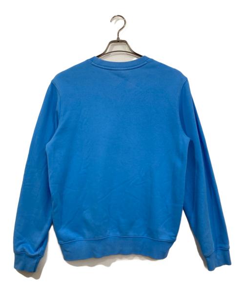 LACOSTE（ラコステ）LACOSTE (ラコステ) プリントスウェット ブルー サイズ:Ⅿの古着・服飾アイテム