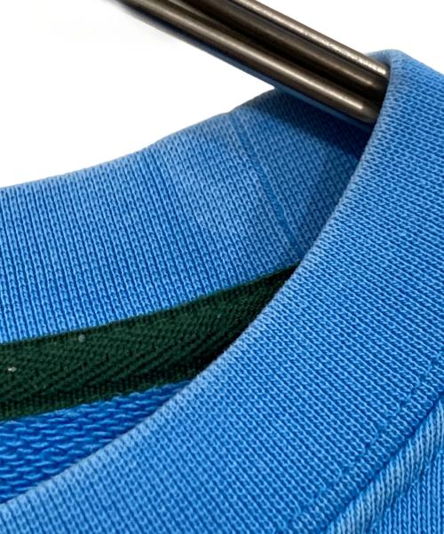 LACOSTE（ラコステ）LACOSTE (ラコステ) プリントスウェット ブルー サイズ:Ⅿの古着・服飾アイテム
