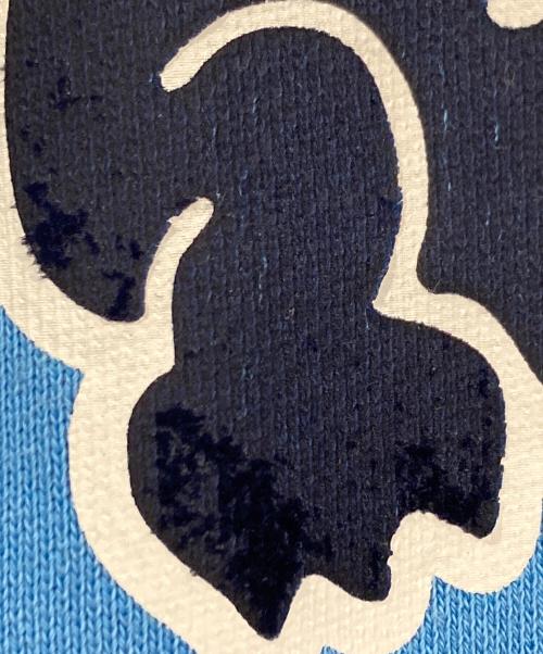 LACOSTE（ラコステ）LACOSTE (ラコステ) プリントスウェット ブルー サイズ:Ⅿの古着・服飾アイテム