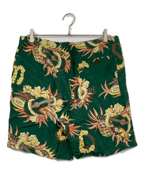 WACKO MARIA（ワコマリア）WACKO MARIA (ワコマリア) アロハパンツ グリーン サイズ:SIZE Lの古着・服飾アイテム