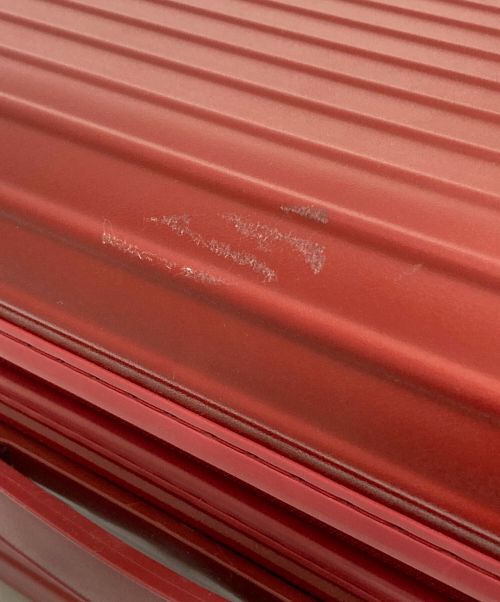 RIMOWA（リモワ）RIMOWA (リモワ) サルサキャリーケース レッドの古着・服飾アイテム