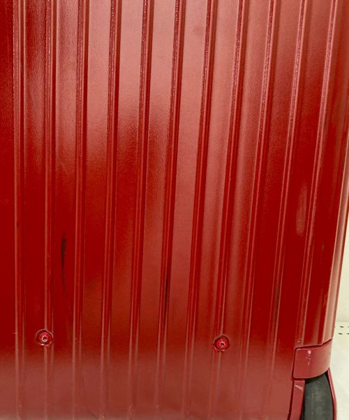 RIMOWA（リモワ）RIMOWA (リモワ) サルサキャリーケース レッドの古着・服飾アイテム