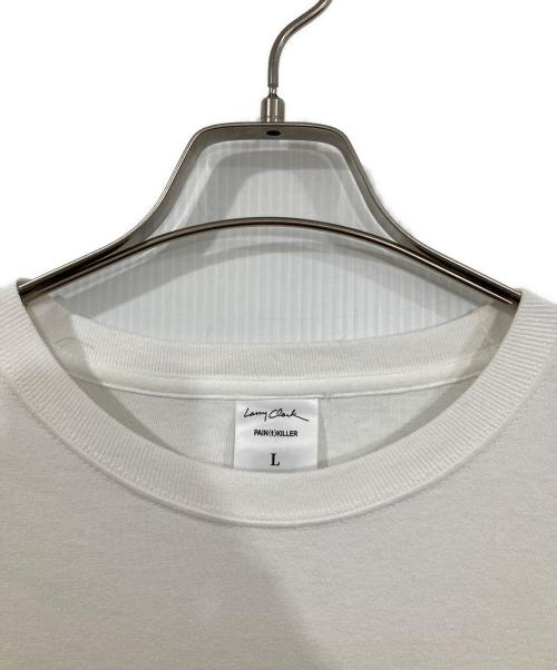 RTM GALLERY（アール・ティー エム ギャラリー）RTM GALLERY (アール・ティー エム ギャラリー) larry clark (ラリークラーク) LARRY CLARK × R.TM GALLERY ロングスリーブTシャツ ホワイト サイズ:Lの古着・服飾アイテム