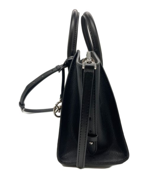 MICHAEL KORS（マイケル・コース）MICHAEL KORS (マイケルコース) 2WAYバッグ ブラックの古着・服飾アイテム