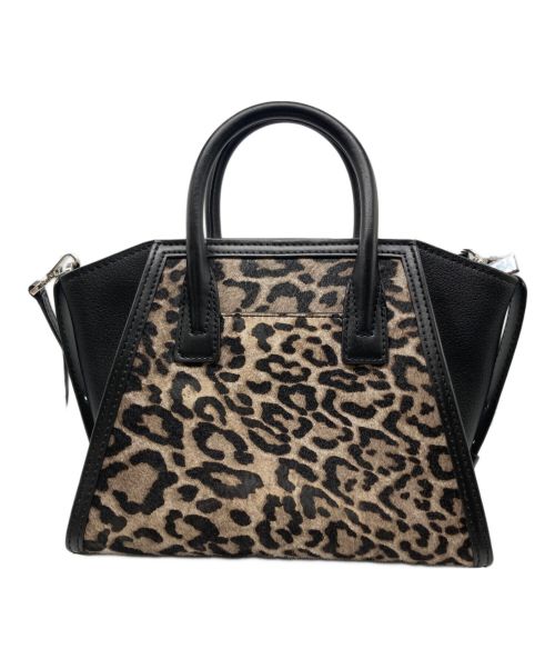 MICHAEL KORS（マイケル・コース）MICHAEL KORS (マイケルコース) 2WAYバッグ ブラックの古着・服飾アイテム