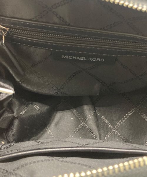 MICHAEL KORS（マイケル・コース）MICHAEL KORS (マイケルコース) 2WAYバッグ ブラックの古着・服飾アイテム