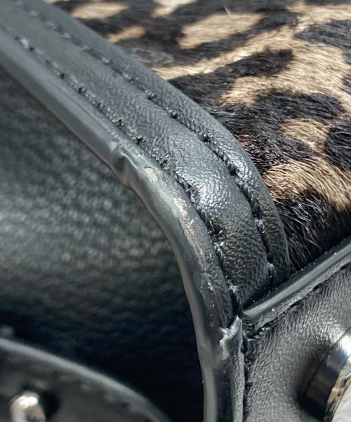 MICHAEL KORS（マイケル・コース）MICHAEL KORS (マイケルコース) 2WAYバッグ ブラックの古着・服飾アイテム