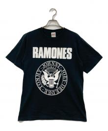 anvil（アンヴィル）の古着「Joey Ramone RIP Commemorative T Shirt」｜ブラック