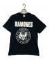 anvil（アンヴィル）の古着「Joey Ramone RIP Commemorative T Shirt」｜ブラック