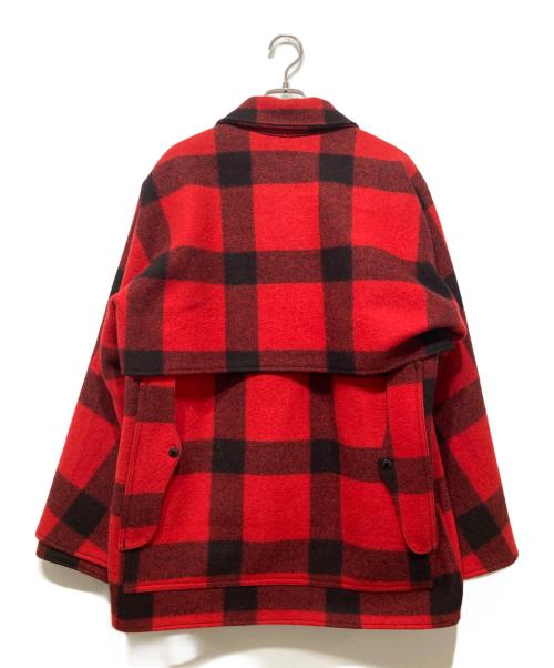 FILSON GARMENT（フィルソン ガーメント）FILSON GARMENT (フィルソン ガーメント) ダブルマッキーノクルーザージャケット レッド サイズ:40の古着・服飾アイテム