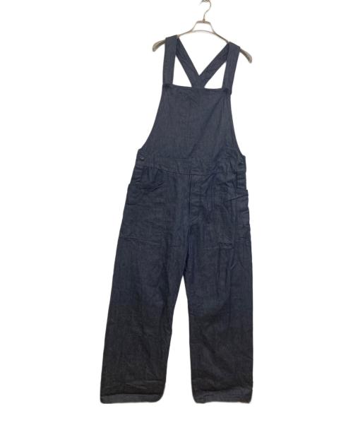 YAECA（ヤエカ）YAECA (ヤエカ) コットンリネンオーバーオール インディゴ サイズ:Ⅿの古着・服飾アイテム