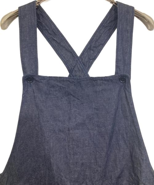 YAECA（ヤエカ）YAECA (ヤエカ) コットンリネンオーバーオール インディゴ サイズ:Ⅿの古着・服飾アイテム